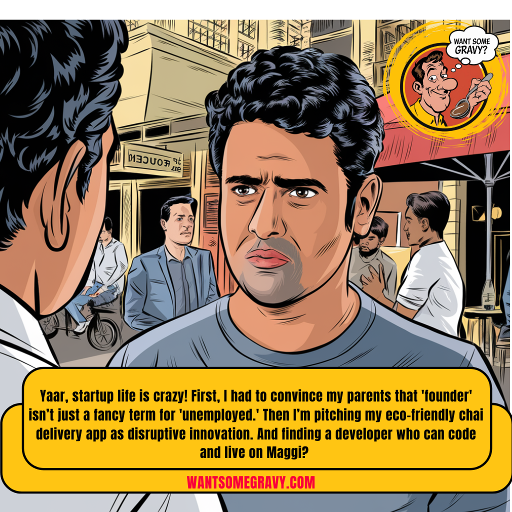 Yaar, startup life is crazy!