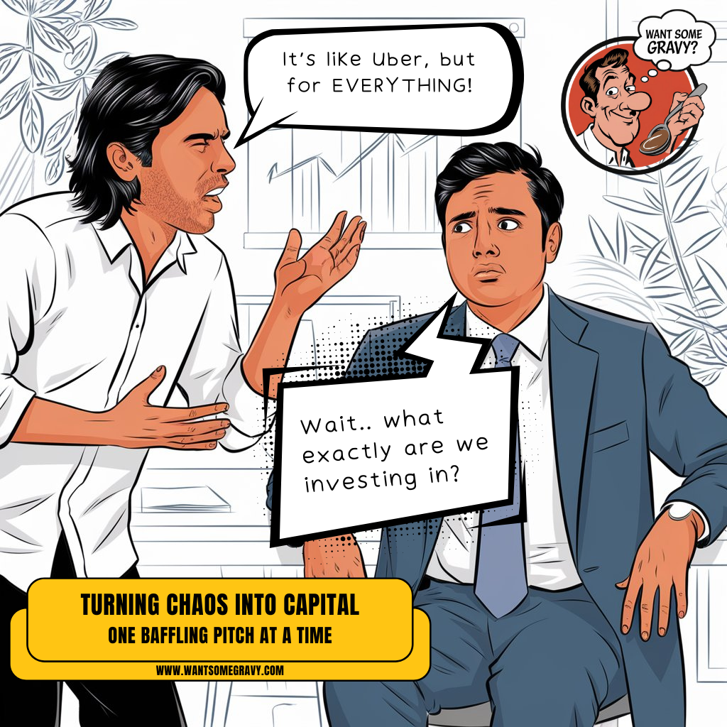 Turning chaos into capital one baffling pitch at a time